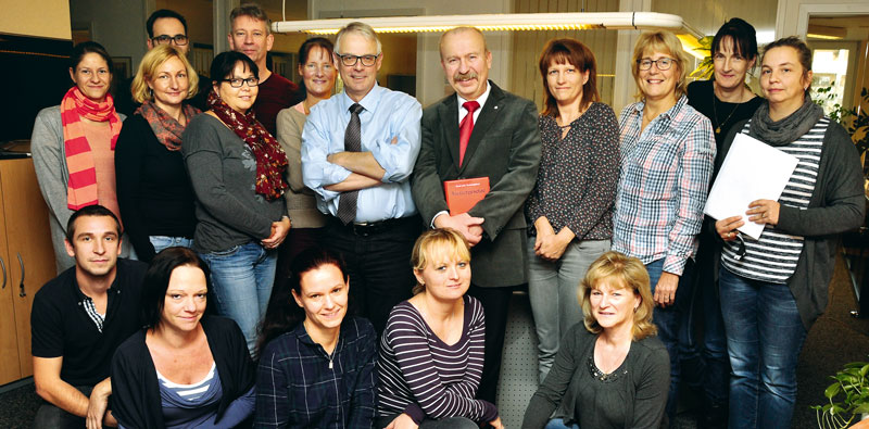 Foto von Andreas Weichert und Bernd-Jürgen Möller von der Firma Weichert, Möller & Kollegen GmbH