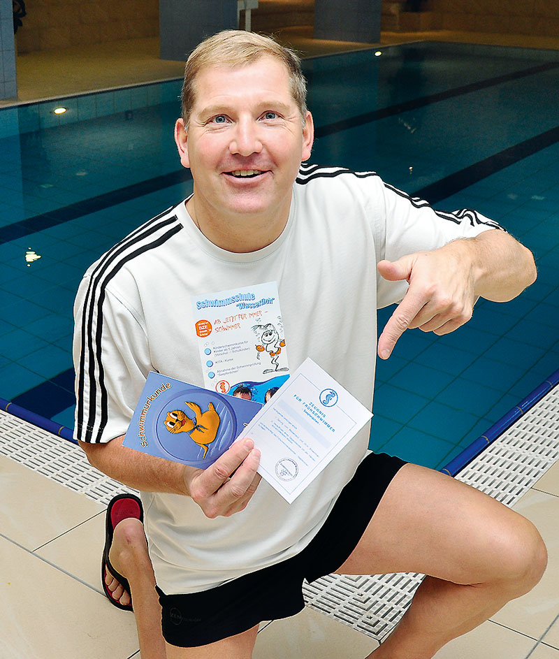 Foto von Burghard Menke von der Firma Schwimmschule Wasserfloh