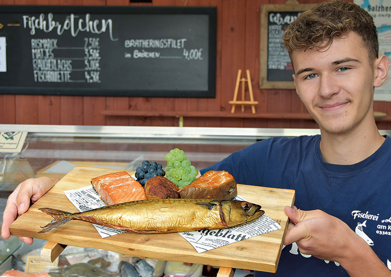 Foto von Dennis Merkin von der Firma Fischerei am Kaniswall „Löcknitz“