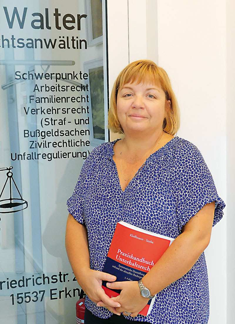 Foto von Claudia Walter von der Firma Rechtsanwältin