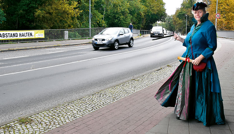 Foto von Katrin Braune und Anne-Kathrin Doerfer, „Lahrbuschbrücke“, Erkner