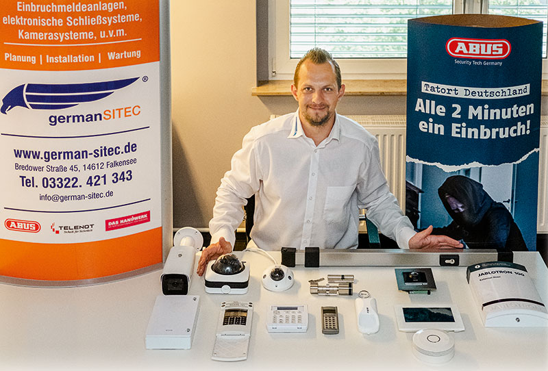 Foto von Robert Marquardt von der Firma German Sitec GmbH Alarm- und Sicherheitstechnik