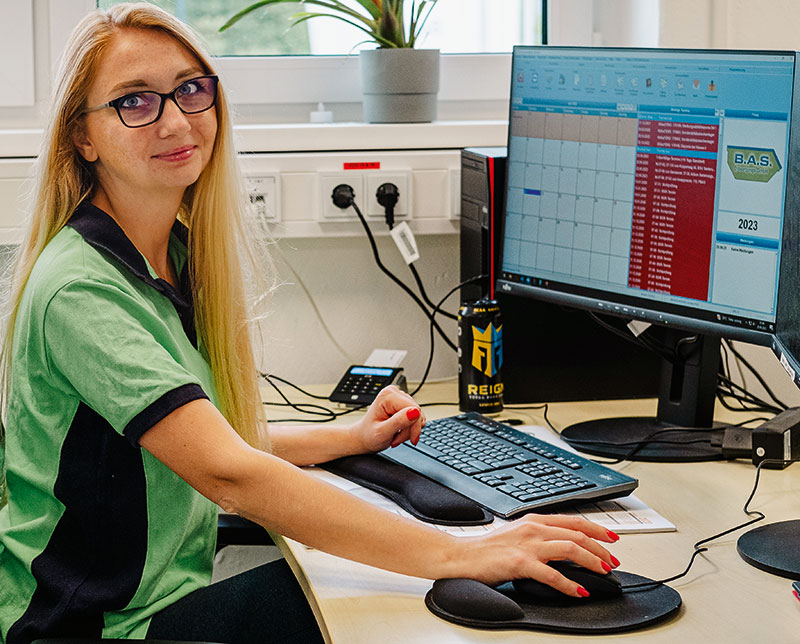 Foto von Carola Lochau von der Firma B.A.S. Berliner Asbest und Sonderabfall Entsorgungs GmbH