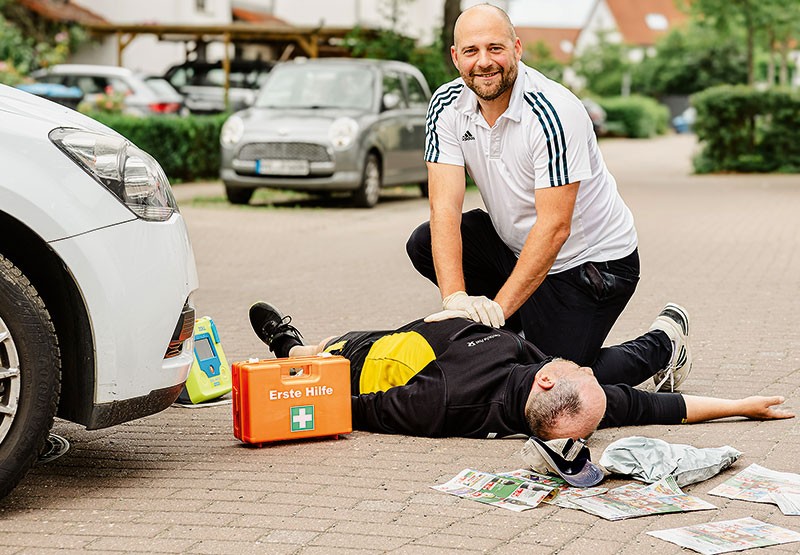 Foto von Martin Marquardt von der Firma First Aid Marquardt