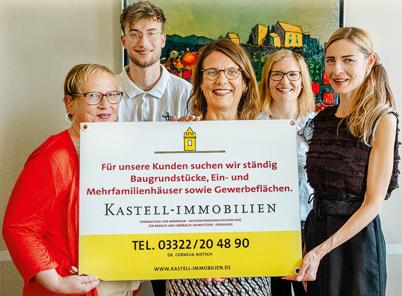 Foto von Dr. Cornelia Nietsch von der Firma Kastell-Immobilien Foto von Dr. Cornelia Nietsch von der Firma Kastell-Immobilien