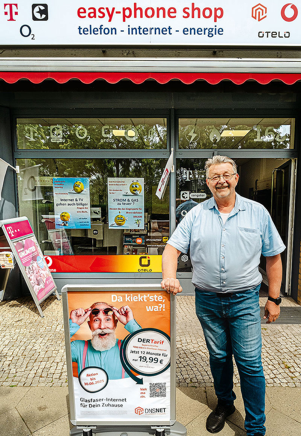 Foto von Andreas Leutner von der Firma Easy-Phone Shop Falkensee Foto von Andreas Leutner von der Firma Easy-Phone Shop Falkensee