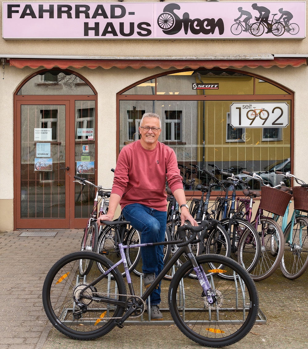 Foto von Michael Steen von der Firma Fahrradhaus Steen Foto von Michael Steen von der Firma Fahrradhaus Steen