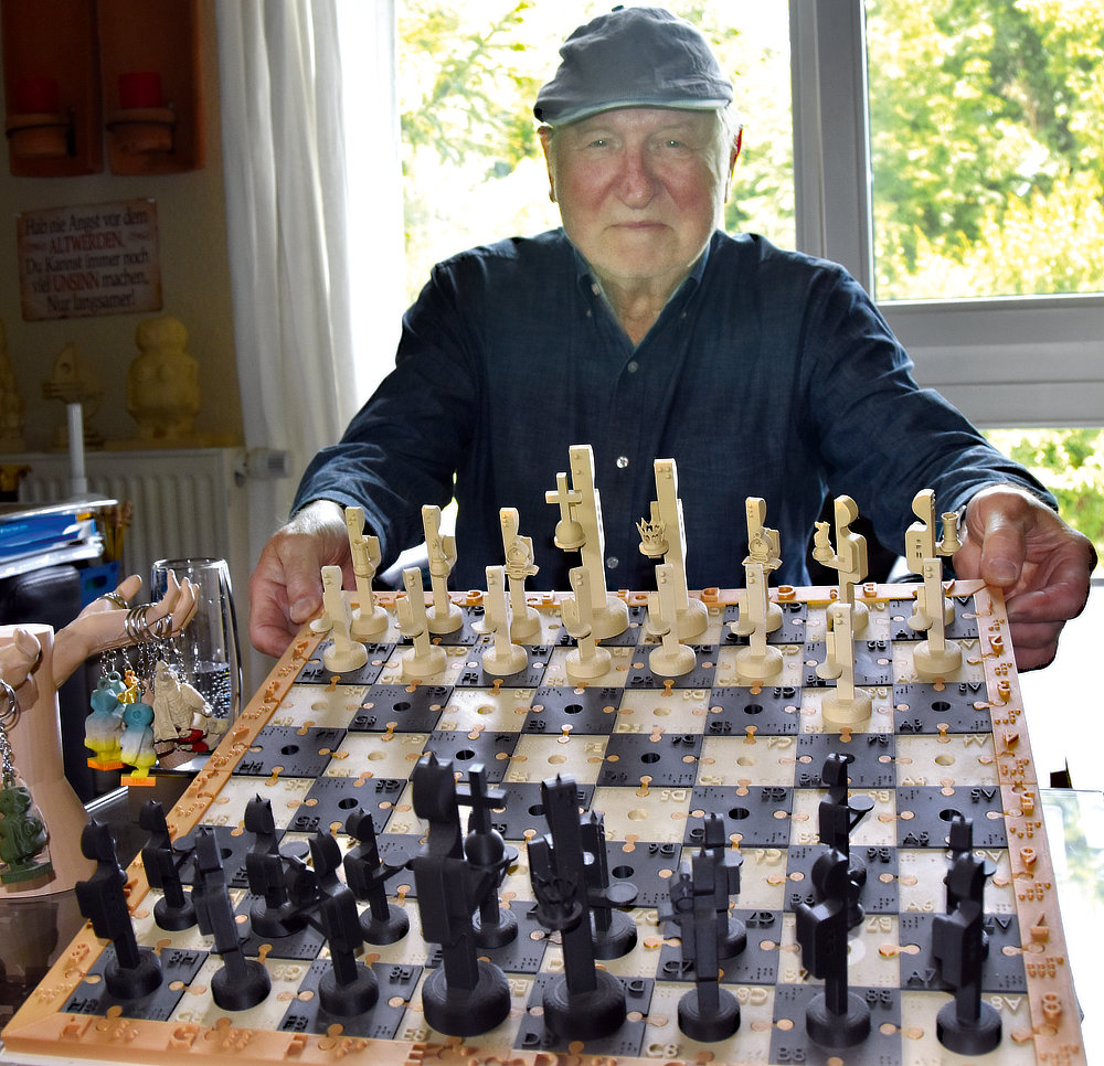 Foto von Wolfgang Bodien, Künstler, Falkensee