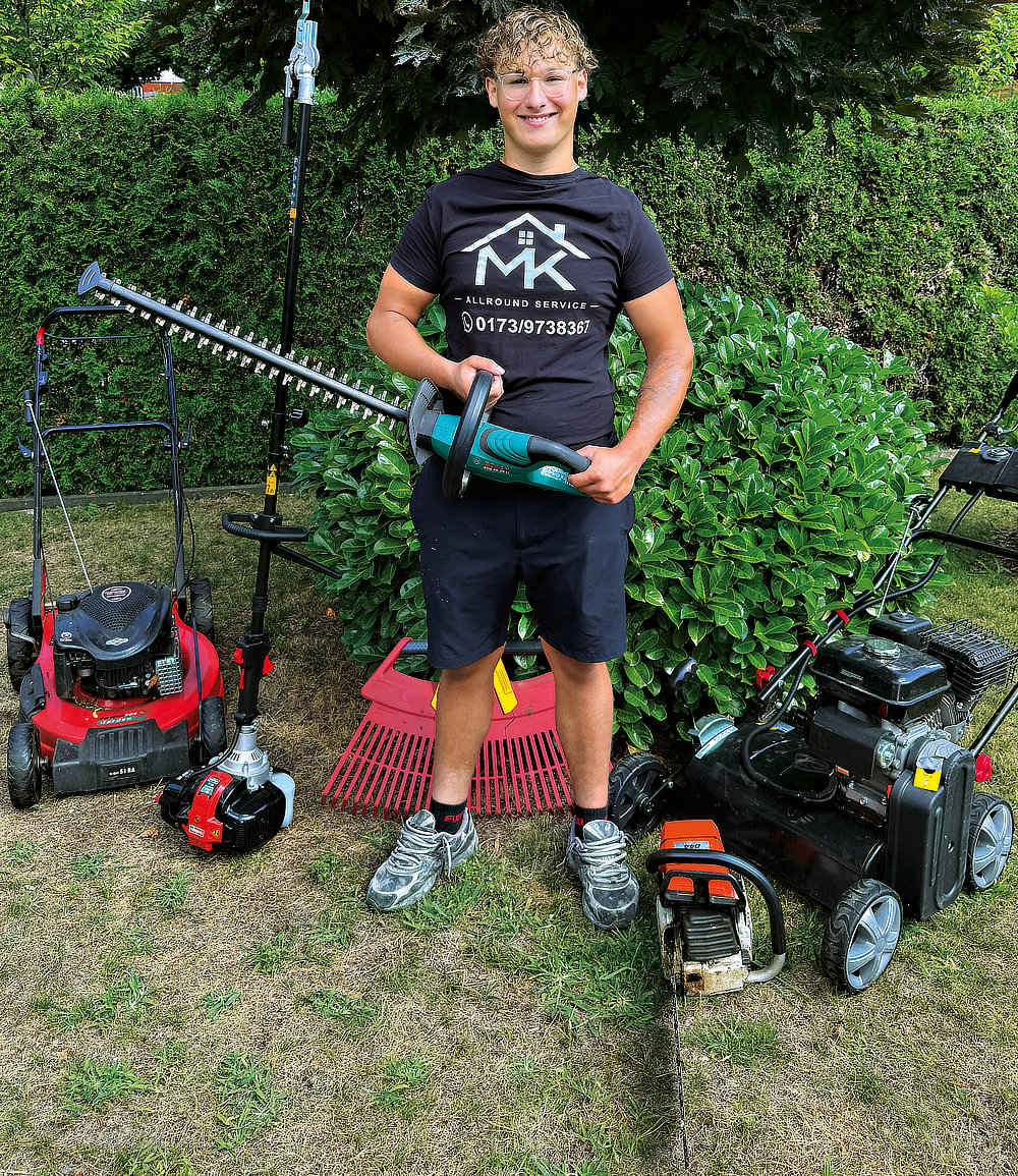 Foto von Maurice Kosching von der Firma MK Allround Service