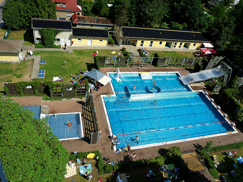 Foto von Dirk Albrecht und Ralf Haase von der Firma gegefa Waldbad GmbH