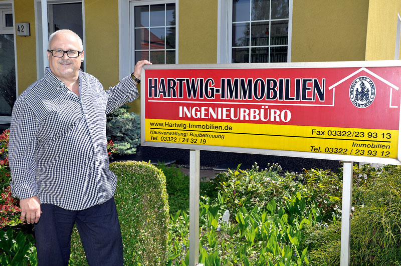 Foto von Frank Hartwig von der Firma Hartwig-Immobilien