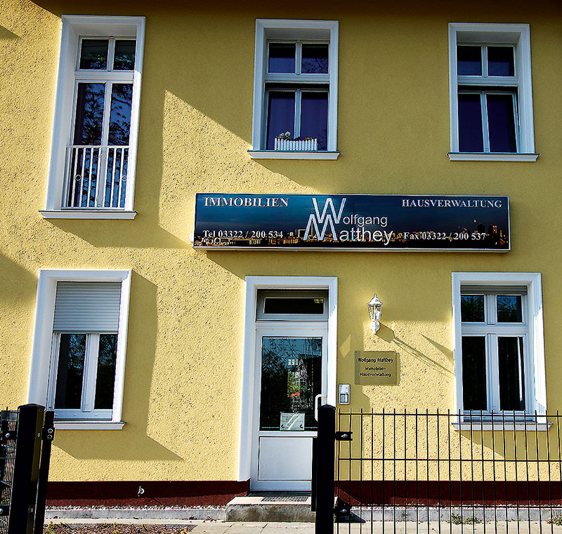 Foto von Wolfgang Matthey von der Firma Immobilien & Hausverwaltung