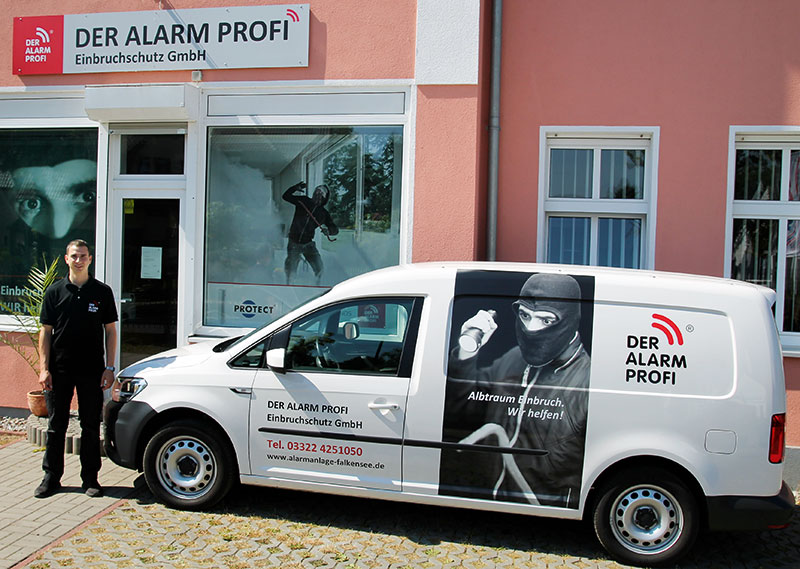 Foto von Jan Mittag von der Firma DER ALARM PROFI Einbruchschutz GmbH