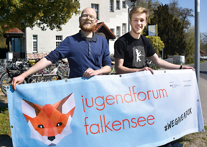 Foto von Lennart Meyer, Jugendbeirat Falkensee, Falkensee