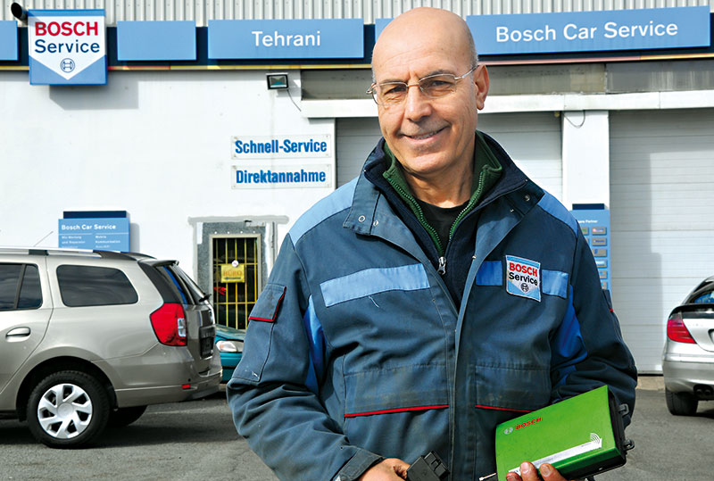 Foto von Ebrahim Tehrani von der Firma BOSCH-Car-Service Tehrani GbR