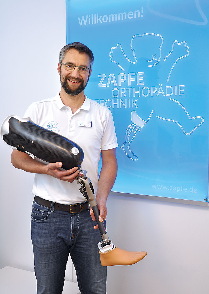 Foto von Georg Dinter von der Firma Zapfe Orthopädietechnik GmbH