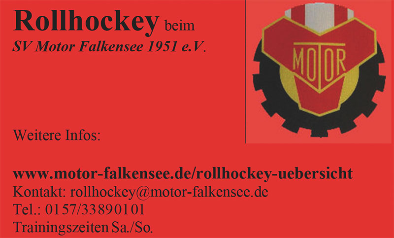 Foto von der Firma Rollhockey beim SV Motor Falkensee 1951 e.V.