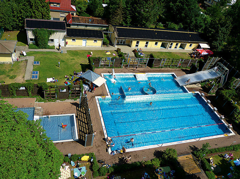 Foto von Dirk Albrecht und Ralf Haase von der Firma gegefa Waldbad GmbH