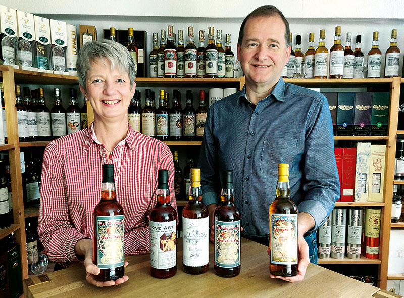 Foto von Doris Debbeler und Herbert Debbeler von der Firma Whisky-Doris Versandhandel Doris Debbeler