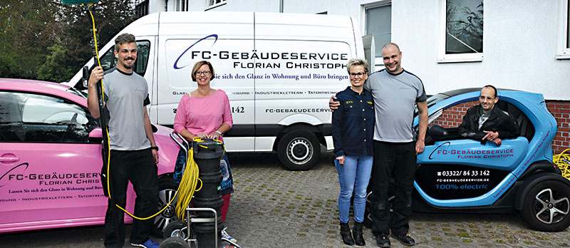 Foto von Florian Christoph von der Firma FC-Gebäudeservice