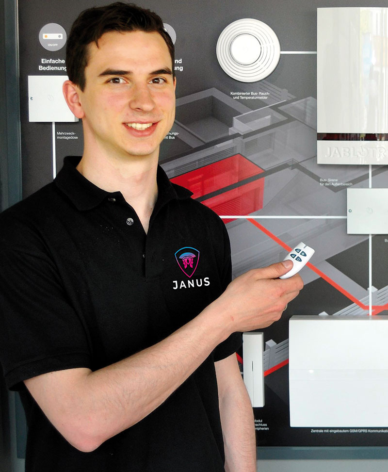 Foto von Jan Mittag von der Firma Janus Technical Security Equipment GmbH