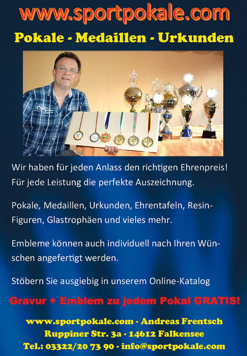 Foto von Andreas Frentsch von der Firma Sportpokale