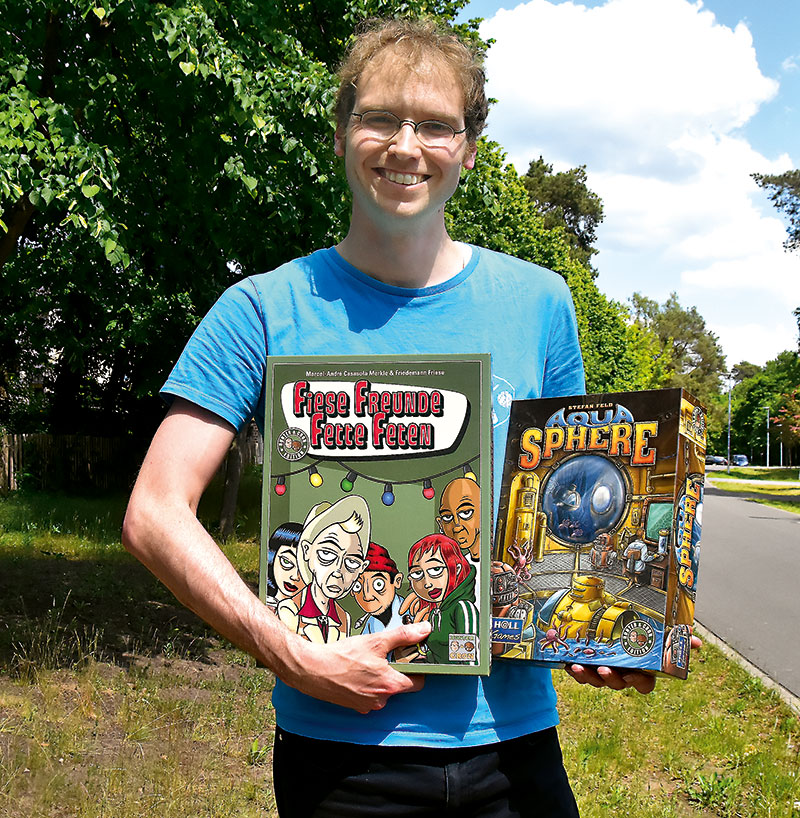 Foto von Johannes Jaeger, Brettspiel-Guru, Falkensee