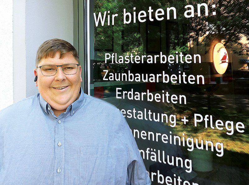 Foto von Ronny Wilke von der Firma Objektservice Lindemann