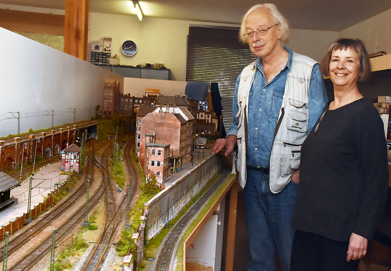 Foto von Petra Grasse und Reinhard Gorn, Eisenbahn-Fans, Falkensee