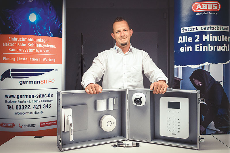 Foto von Robert Marquardt von der Firma German Sitec GmbH Alarm- und Sicherheitstechnik