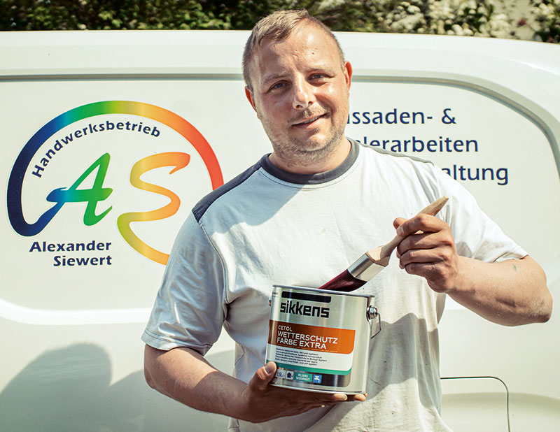 Foto von Alexander Siewert von der Firma Handwerksbetrieb Siewert Maler & Lackierer