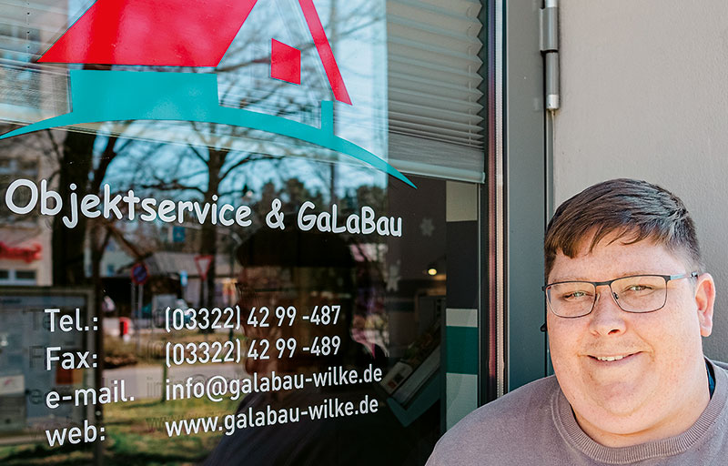 Foto von Ronny Wilke von der Firma Objektservice & Galabau Ronny Wilke