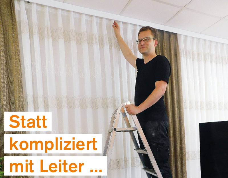 Foto von Peter Biberger von der Firma Gardinenlift-Center