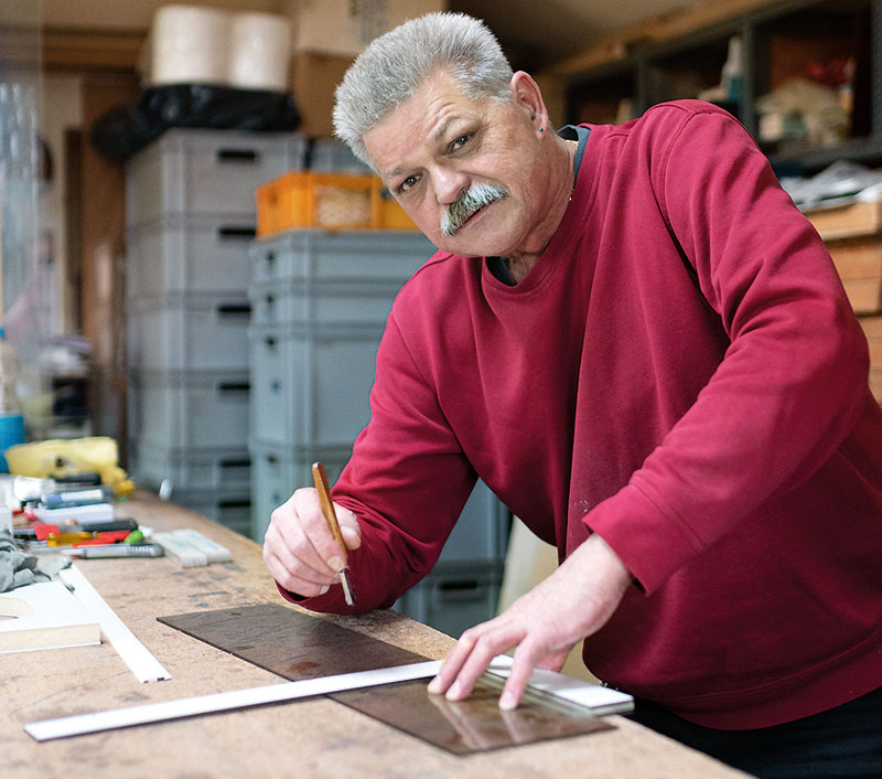 Foto von Thomas Schulze von der Firma Kunst- und Bauglaserei Schulze