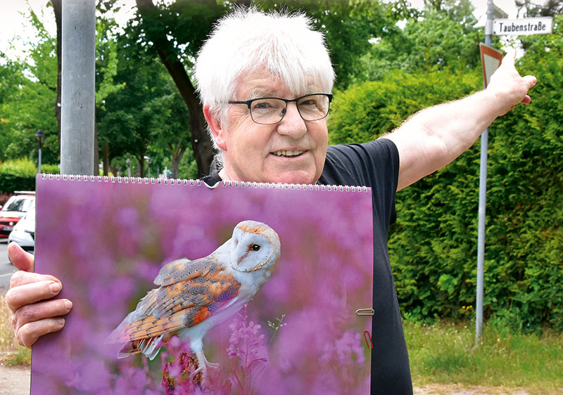 Foto von Konrad Bauer, Turmvogel-Experte, Falkensee