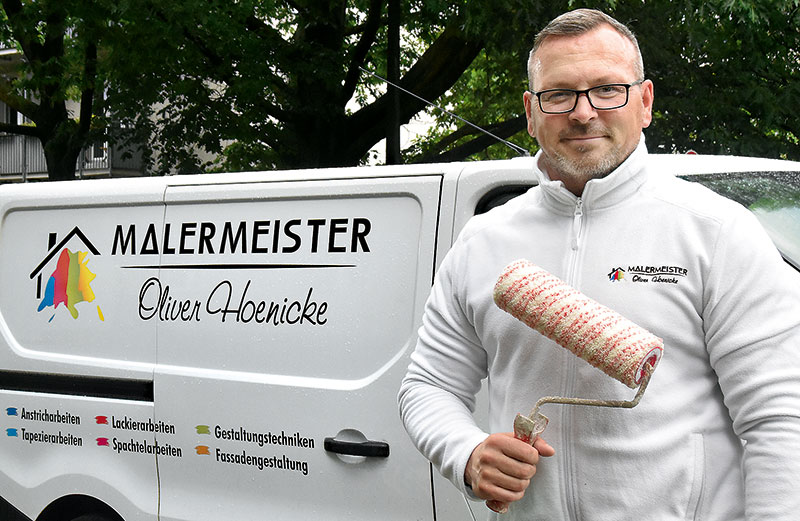 Foto von Oliver Hoenicke von der Firma Malermeister Oliver Hoenicke