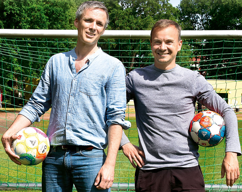 Foto von Martin Bolemant und Till Ufer, FC Friedrichshagener Wölfe e.V., Friedrichshagen