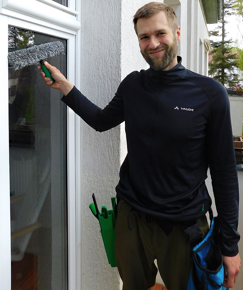 Foto von Sascha Sänger von der Firma Der Fensterputzer aus’m Kiez