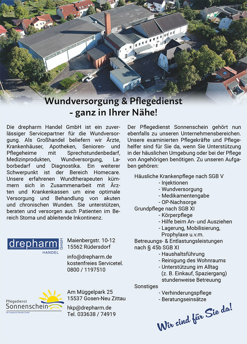 Foto von Klaus Hauptmann und Stefan Hauptmann von der Firma drepharm Handel GmbH Foto von Klaus Hauptmann und Stefan Hauptmann von der Firma drepharm Handel GmbH