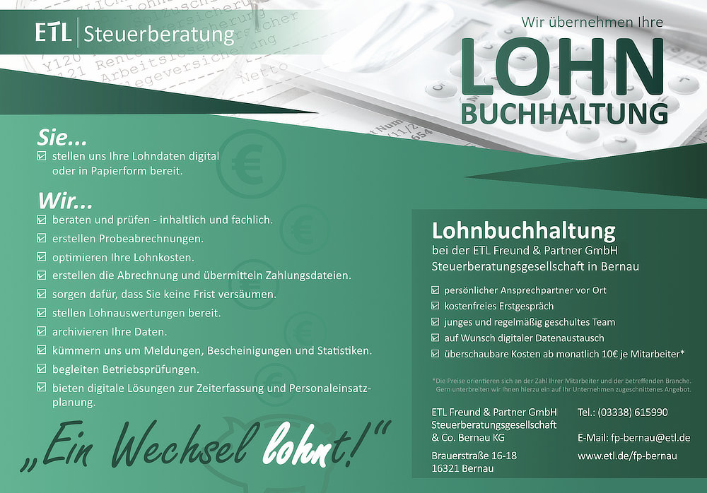 Foto von Björn Darge von der Firma ETL Freund & Partner GmbH Steuerberatungsgesellschaft & Co. Bernau KG