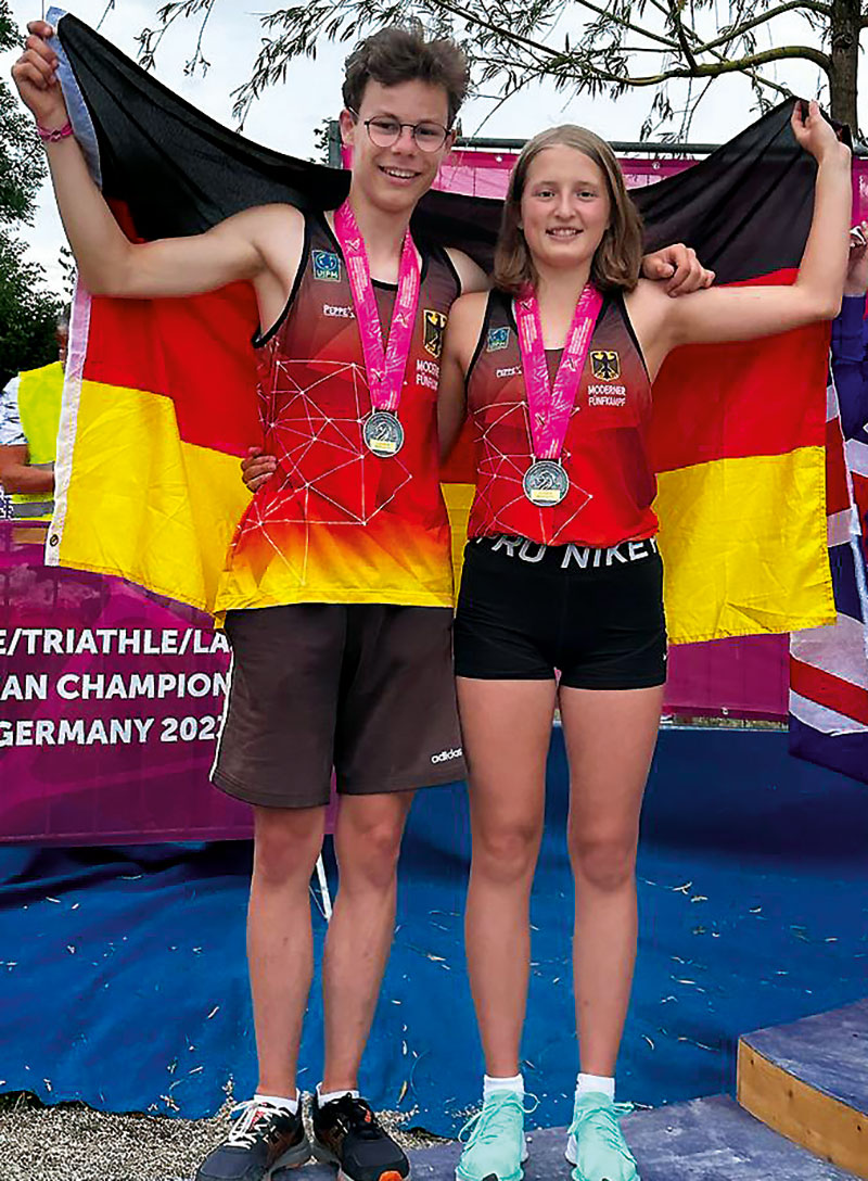 Foto von Joselia John, „Moderner Fünfkampf“-Sportlerin, Hohen Neuendorf