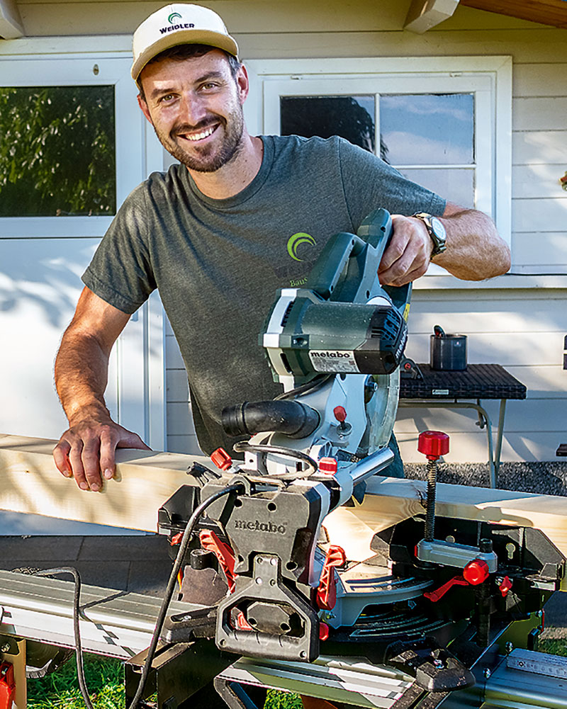 Foto von Christian Weidler von der Firma WeidlerBauService