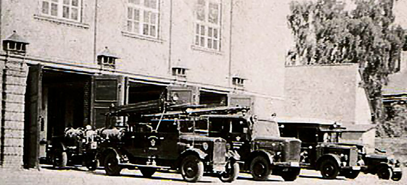 Foto von Marcel Manske und Stellvertretender Wehrführer, Freiwillige Feuerwehr Birkenwerder, Hohen Neuendorf