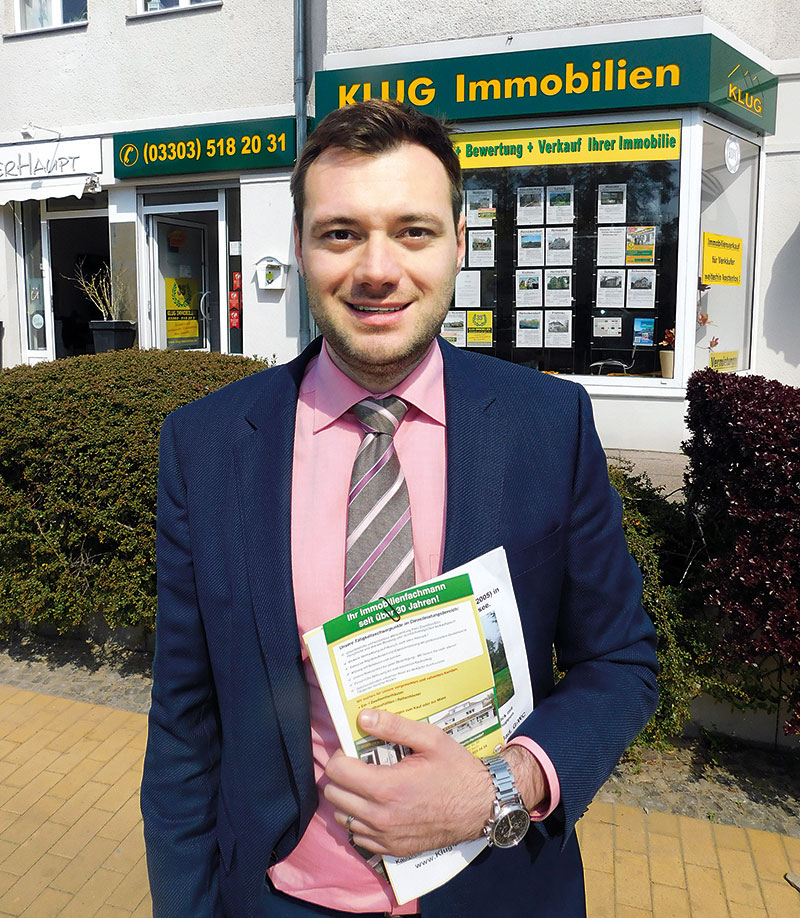 Foto von Sebastian Klug von der Firma Klug Immobilien GmbH