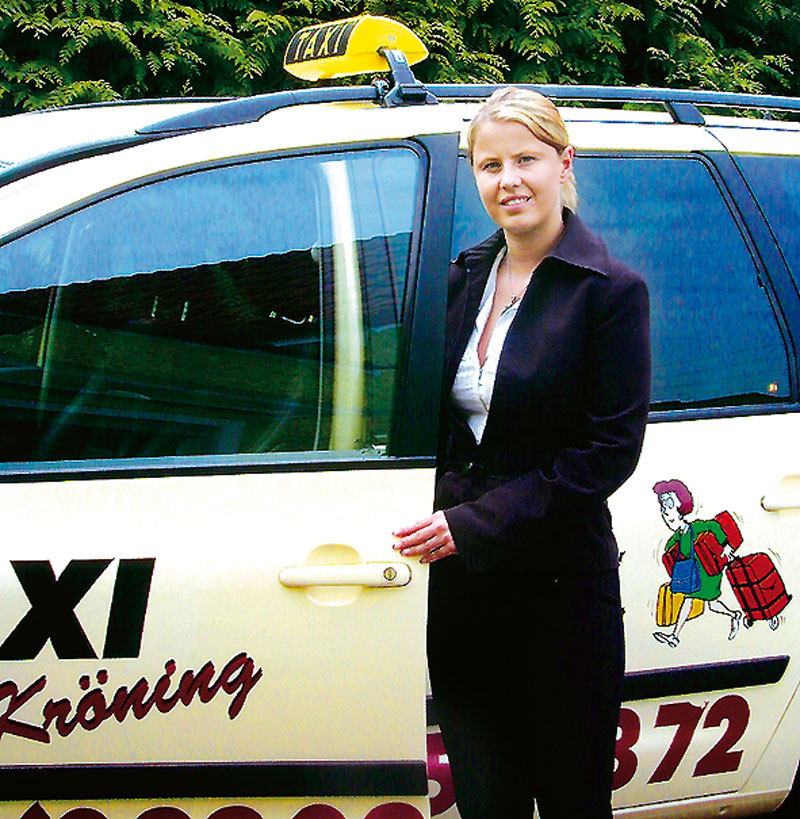 Foto von Susen Kröning von der Firma Taxibetrieb Susen Kröning Foto von Susen Kröning von der Firma Taxibetrieb Susen Kröning