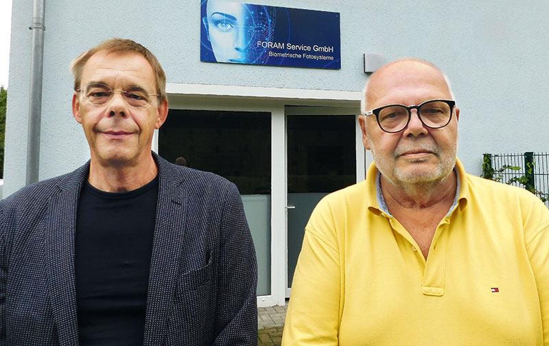 Foto von Michael Foth und Andreas Schramm von der Firma Foram Service GmbH