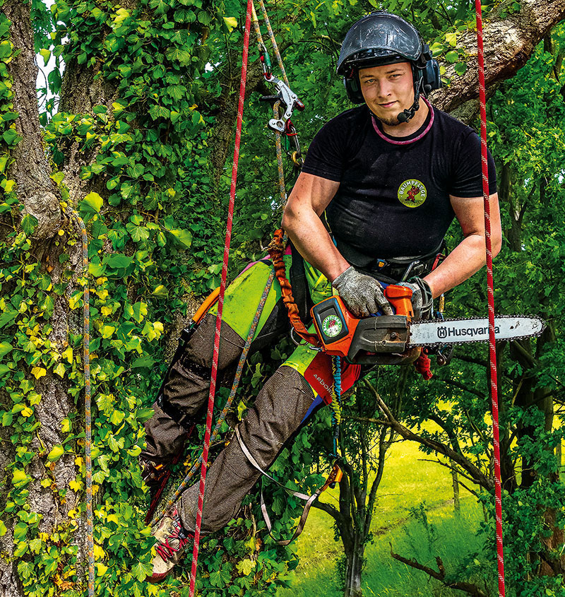 Foto von Philipp Hein von der Firma Squirrels Baumpflege Foto von Philipp Hein von der Firma Squirrels Baumpflege