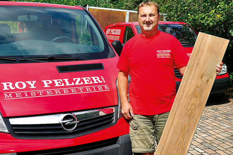 Foto von Roy Pelzer von der Firma Roy Pelzer GmbH Meisterbetrieb des Fliesenlegerhandwerks