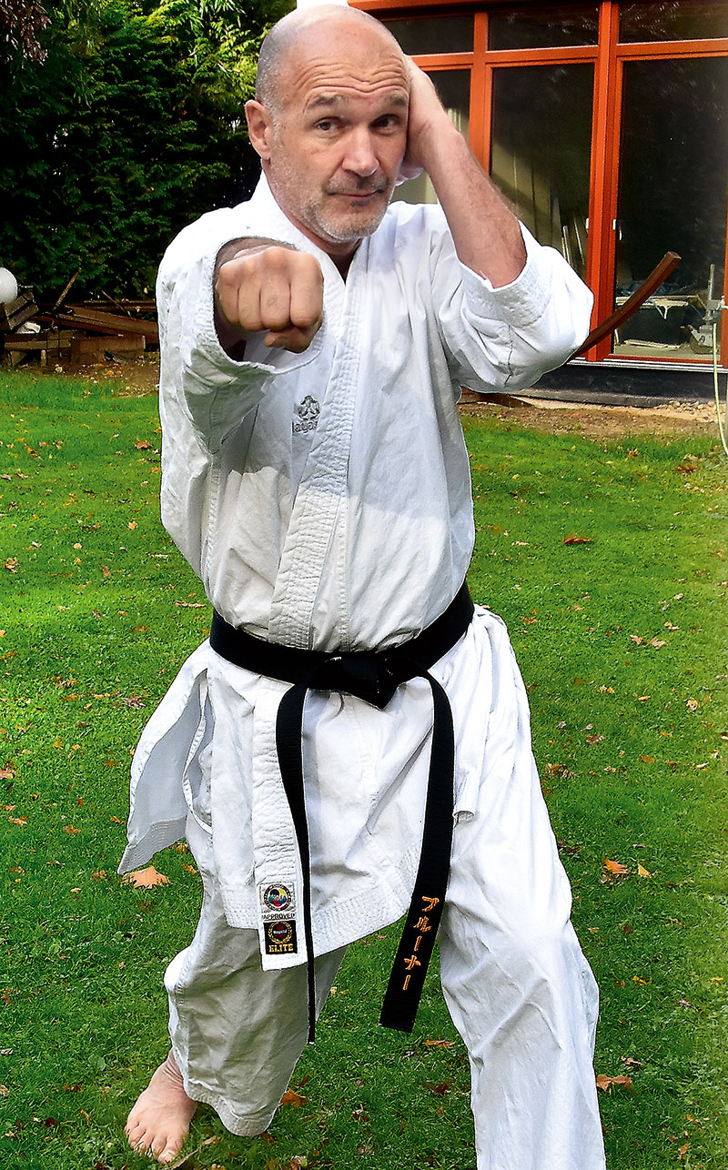 Foto von Dr. Carsten Brunner, Karate-Kämpfer, Kleinmachnow