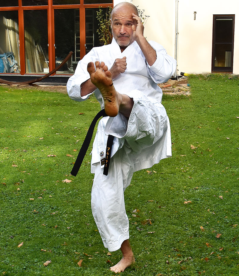 Foto von Dr. Carsten Brunner, Karate-Kämpfer, Kleinmachnow